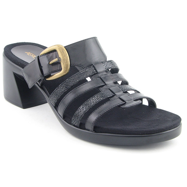AEROSOLES Karma Slides Black