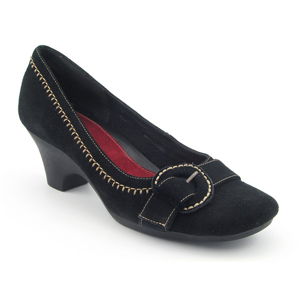 AEROSOLES Hap Hazard Wedges Black
