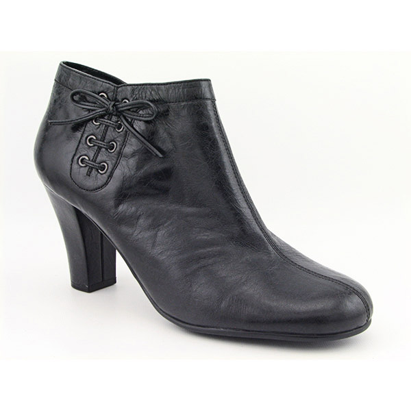 AEROSOLES Steamroler Ankle Boots Black