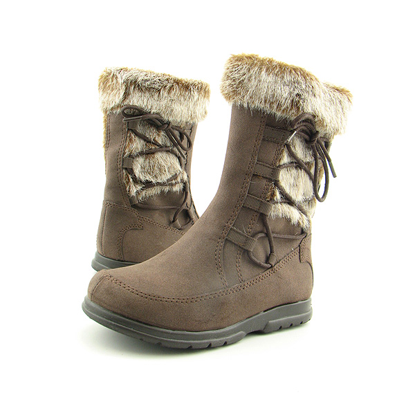 AEROSOLES Dandelion Boots Snow Shoes Brown Youth Kids Girls