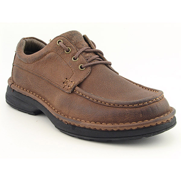 Aetrex British Moc Lace Up Oxfords Shoes Brown Mens