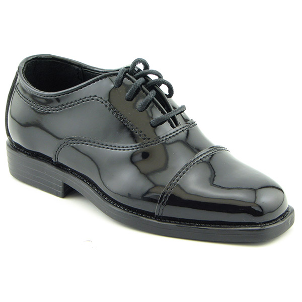 AFTER SIX English Bal Cap Oxfords Shoes Black