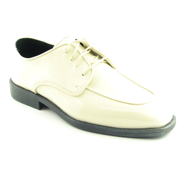 AFTER SIX Celebration Wide Oxfords Shoes Ivory Mens