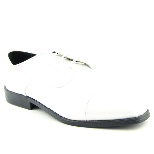 AFTER SIX Warwick 2-Tone Oxfords Shoes White Mens