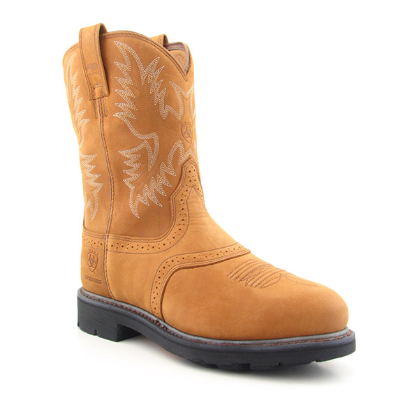 ARIAT Sierra Saddle H2O Boots Cowboy Shoes Brown Mens
