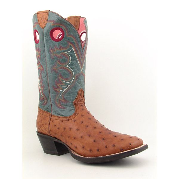 Ariat Crossfire Boots Cowboy Shoes Aqua Womens