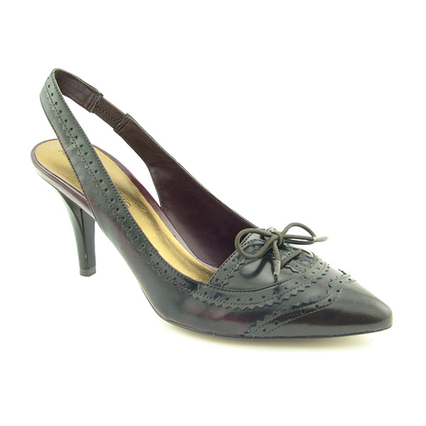 ARTURO CHIANG Marcy Slingbacks Burgundy