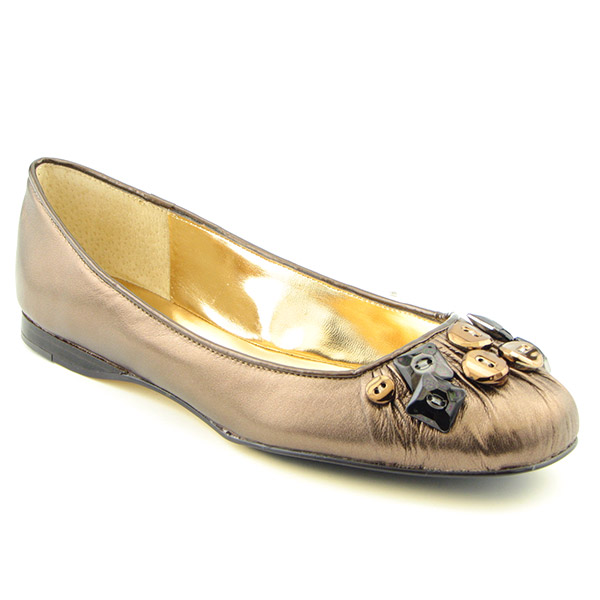ARTURO CHIANG Cali Ballet Flats Bronze