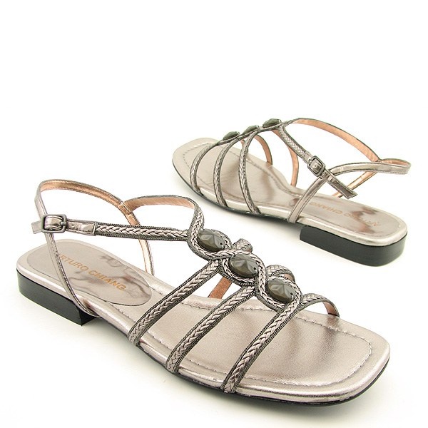 ARTURO CHIANG Lorena New Sandals Silver
