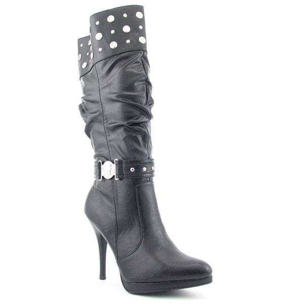 BABY PHAT Sophie Boots Calf Black