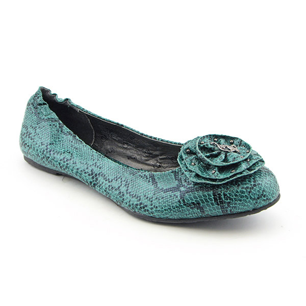 BABY PHAT Rose Flats Green