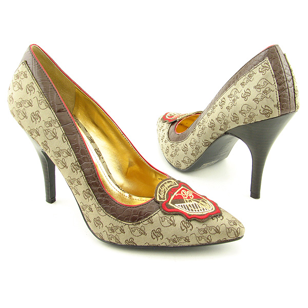 BABY PHAT Aly Pumps Brown