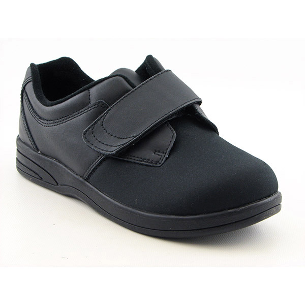 Basix By P.W. Minor Joy Strap Walking Shoes Black