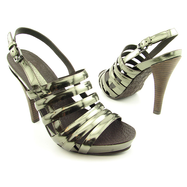 BCBGMaxazria Mandy Sandals Heels Bronze