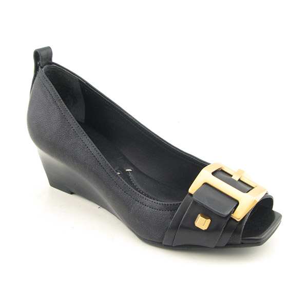 BCBGMaxazria Faina Platform Wedges Black
