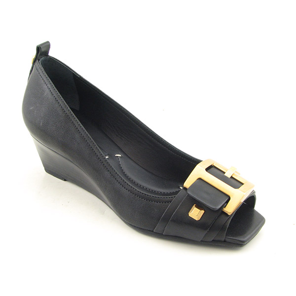 BCBGMaxazria Faina Platform Wedges Black