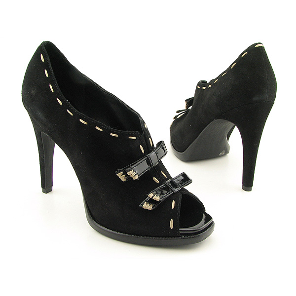 BCBGENERATION Winona Platform Wedges Black
