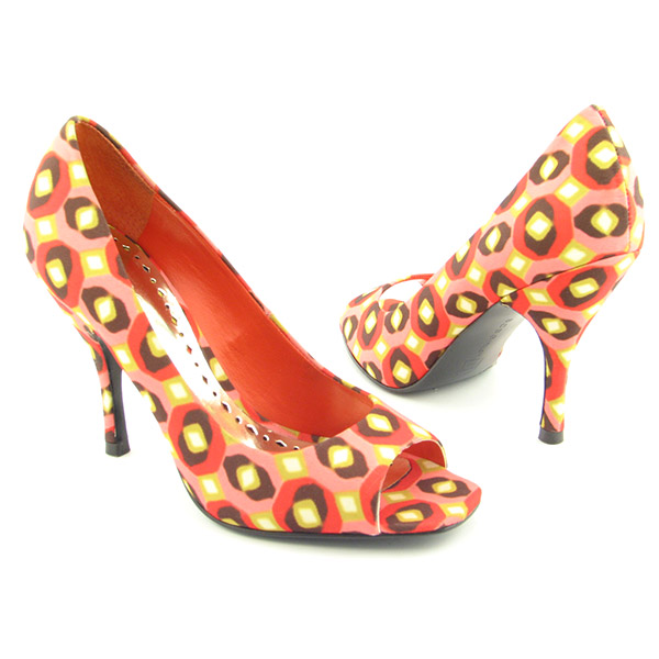 BCBGIRLS Ariel Heels Orange