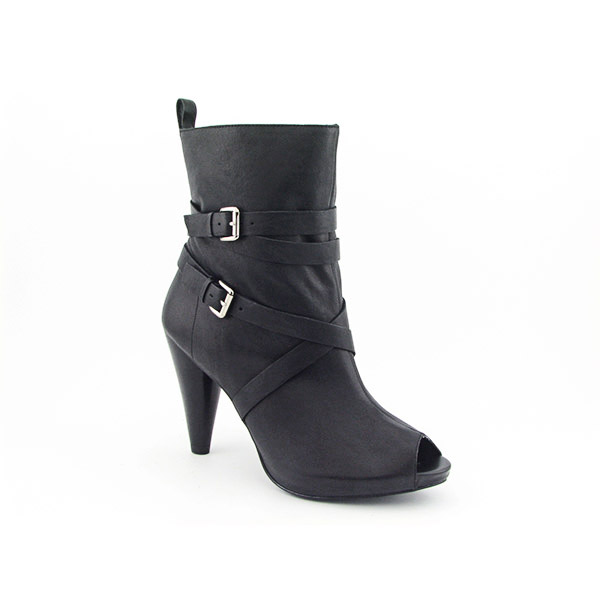 BCBGIRLS Chester Platform Ankle Boots Black