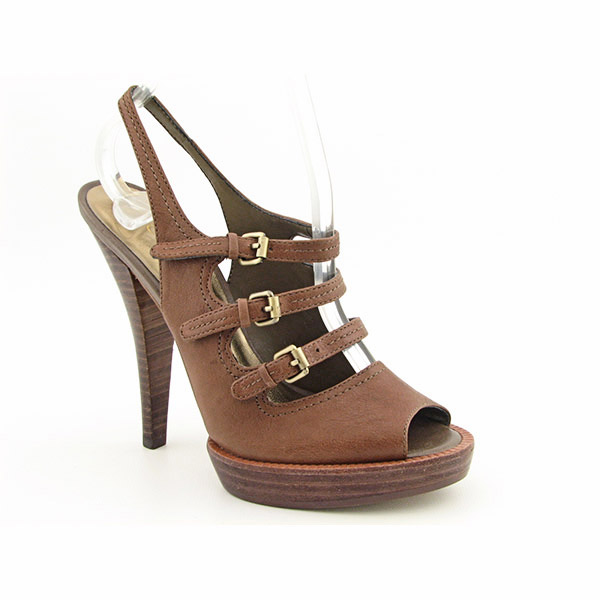 BCBGIRLS Keriann Platform Slingbacks Brown