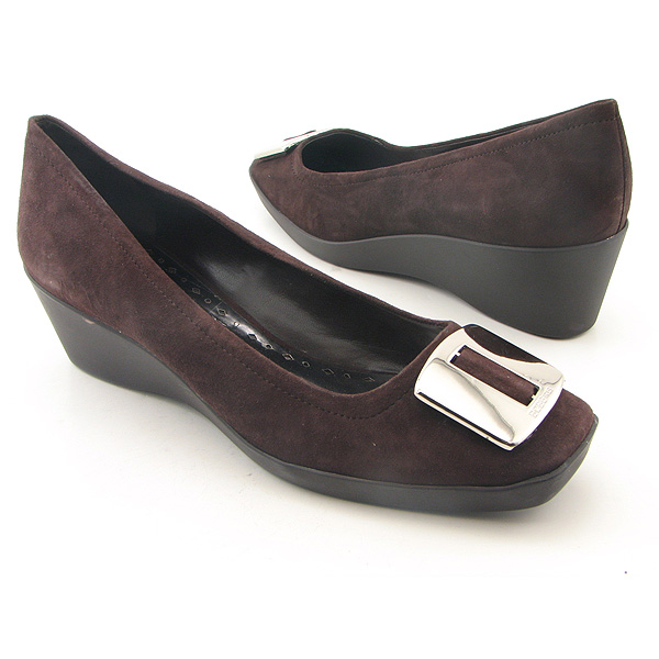 BCBGIRLS Tina Platform Wedges Brown