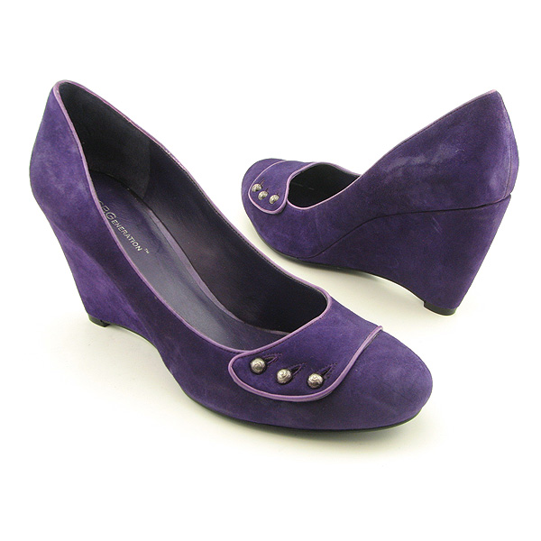 BCBGENERATION Mirtos Wedges Purple