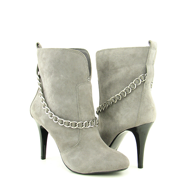 BCBGENERATION Finito Ankle Boots Gray