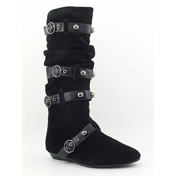 BETSEY JOHNSON Tati Boots Calf Black