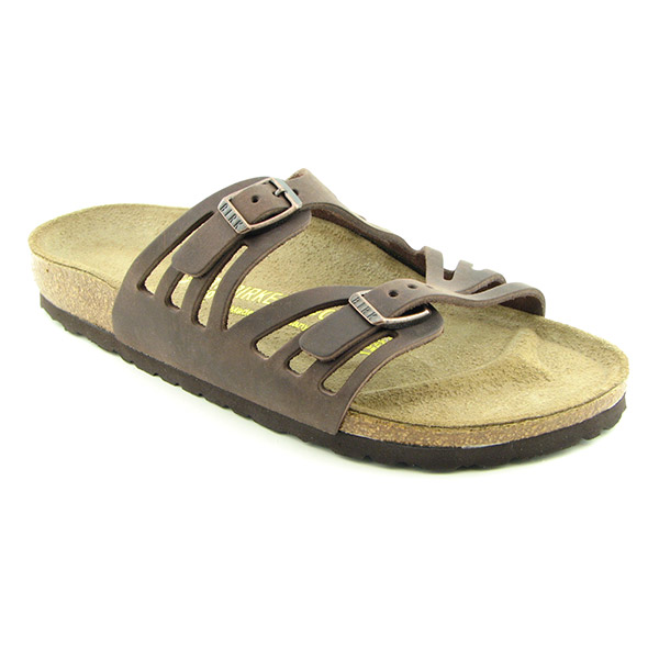 BIRKENSTOCK Granada Slides Brown