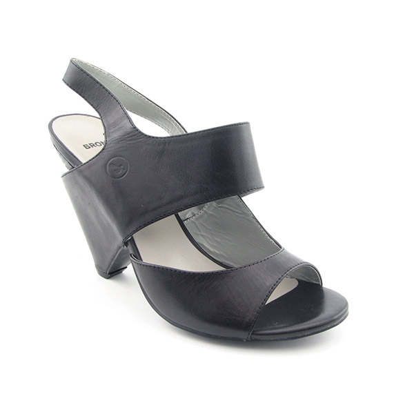 BRONX Shay Slingbacks Black