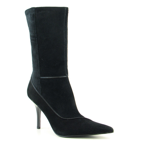 CARLOS SANTANA Zip It Boots Black