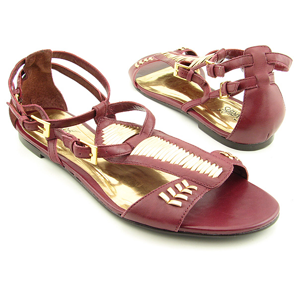 CARLOS SANTANA Gilead Shoes Burgundy