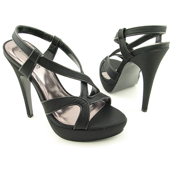 CHARLES DAVID Blitz Sandals Heels Black