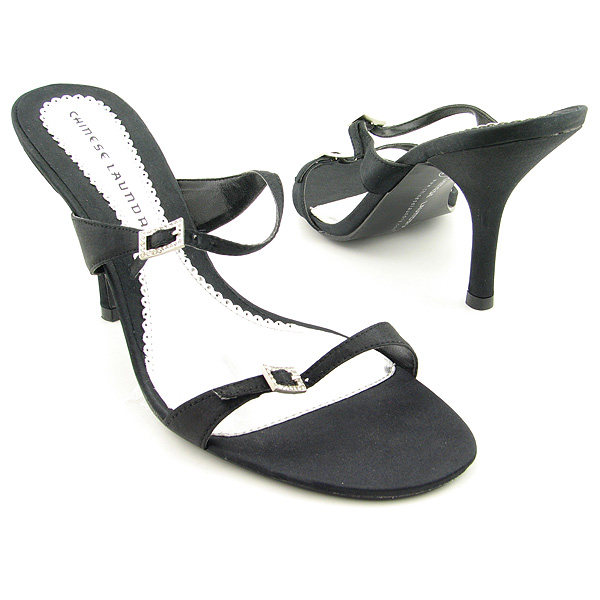 CHINESE LAUNDRY Jet Set Slides Black