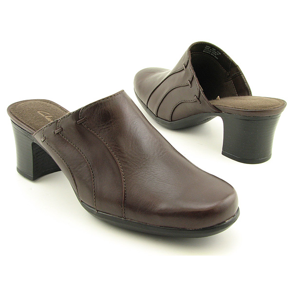 CLARKS Angeline Clogs Brown