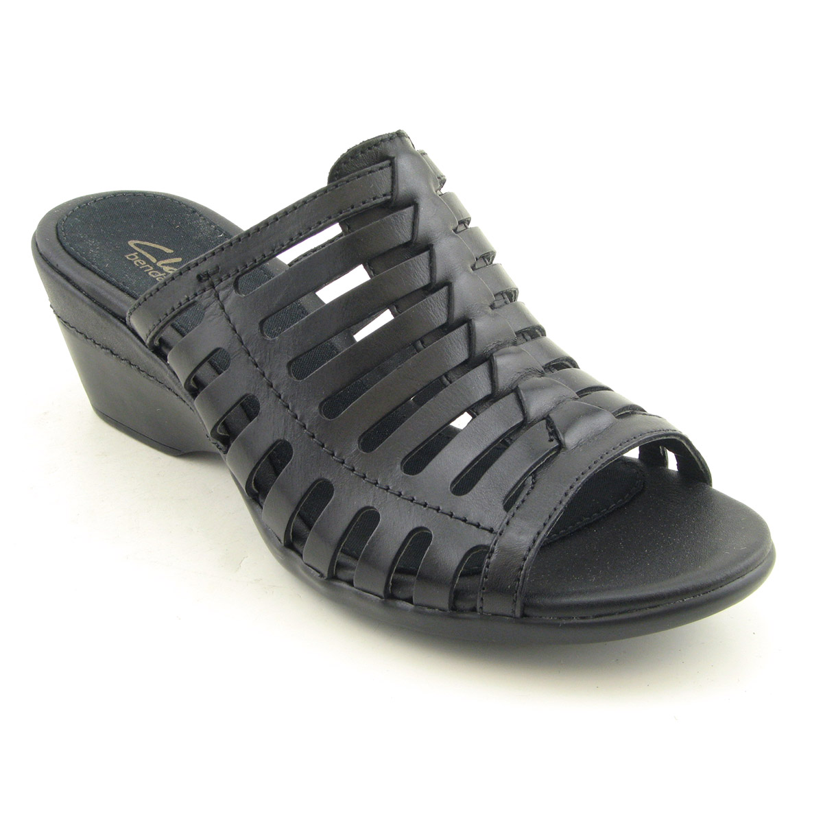 CLARKS Bermuda Tiki Sandals Black