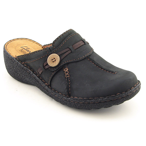 CLARKS Inca Amy Clogs Black