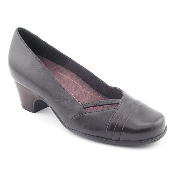 CLARKS Sugar Sky Narrow Heels Brown