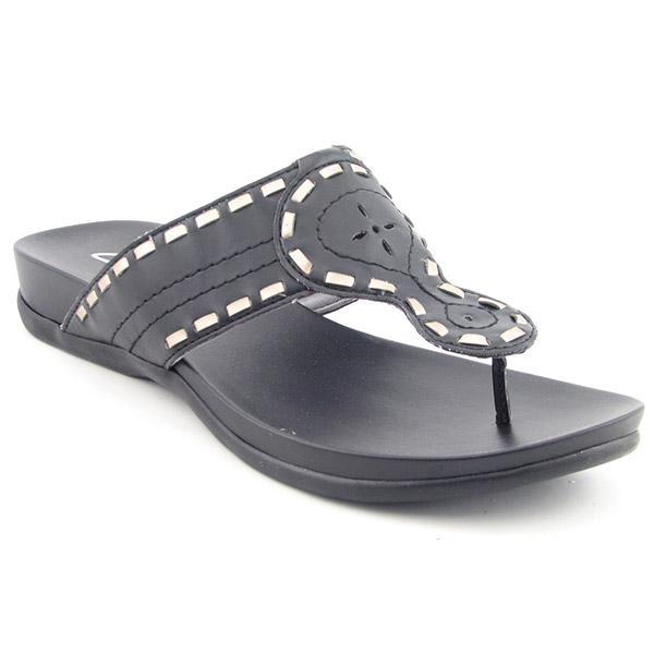 CLARKS 81840 T Strap Black