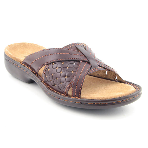 CLARKS 88278 Slides Brown