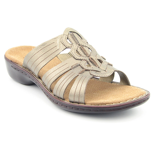 CLARKS Ina Honey Slides Bronze