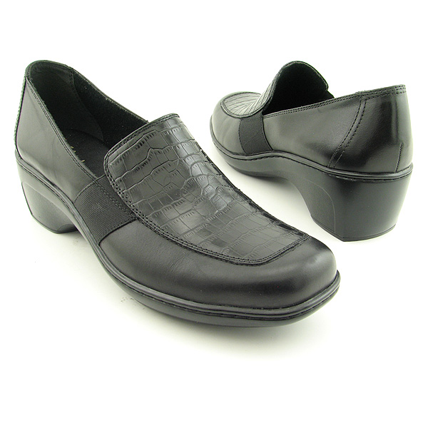 CLARKS Susannah Wedges Black