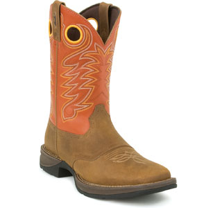 DURANGO DB5438 11' Rebel Boots Cowboy Shoes Brown Mens