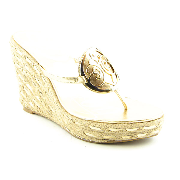 DEREON DEREON Twinkle B Wedges Gold
