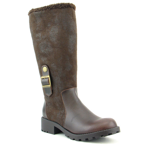 DIRTY LAUNDRY Tisha Boots Brown