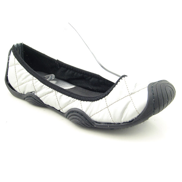 DR SCHOLLS Socko Flats Silver