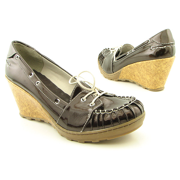 DR SCHOLLS Seashore Wedges Brown