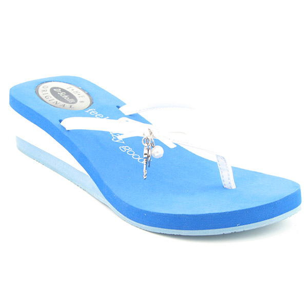 DR SCHOLLS Mischief Flip Flops White