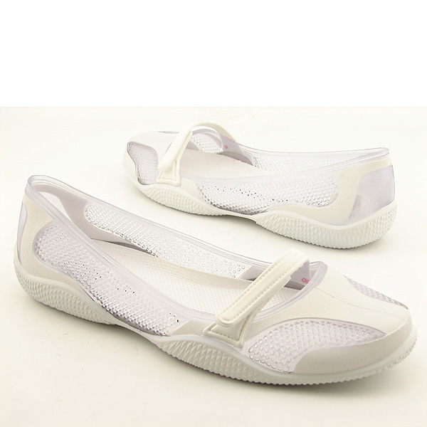 DR SCHOLLS Splash Ballet Flats White