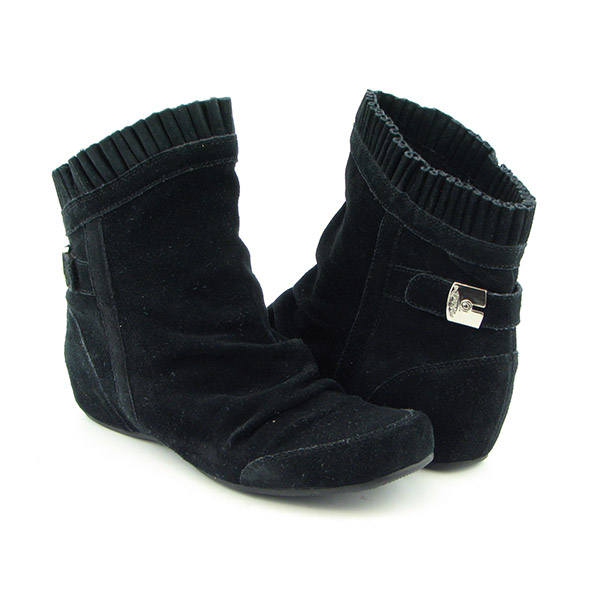 DR SCHOLLS Crown Ankle Boots Black